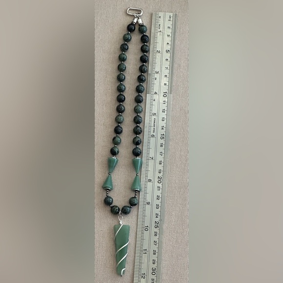 24 inch Kambaba Gemstone bead necklace NWOT - Picture 14 of 14